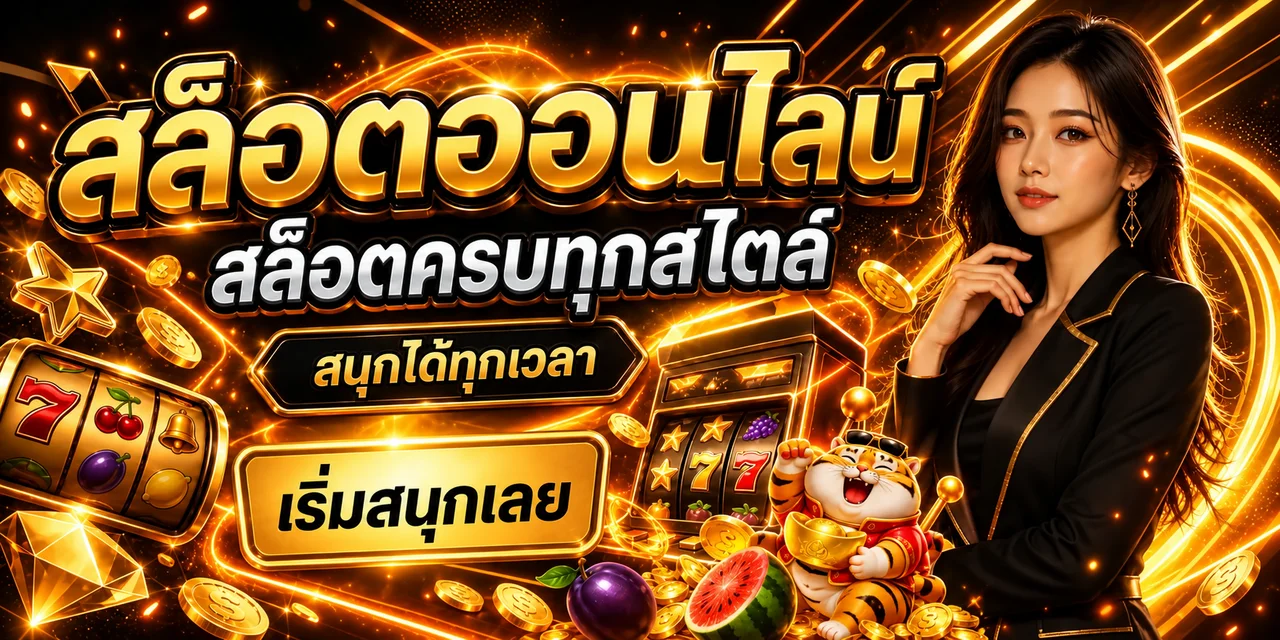 สล็อตออนไลน์และเกมทดลองของ มีลุ้น